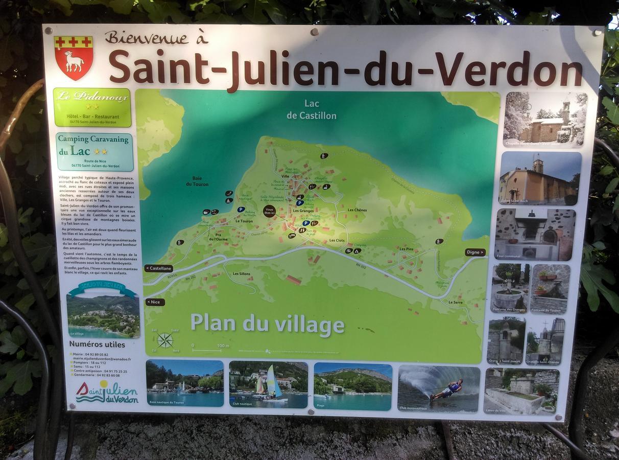 Camping Du Lac Saint-Julien-du-Verdon Exterior photo